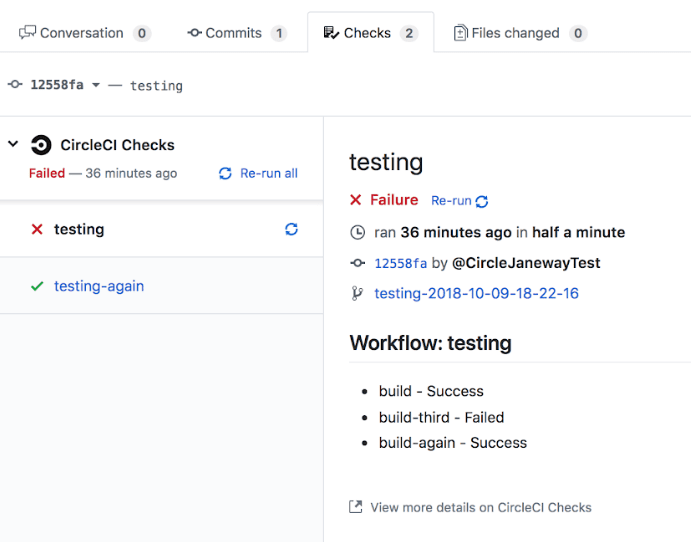 CircleCI Checks