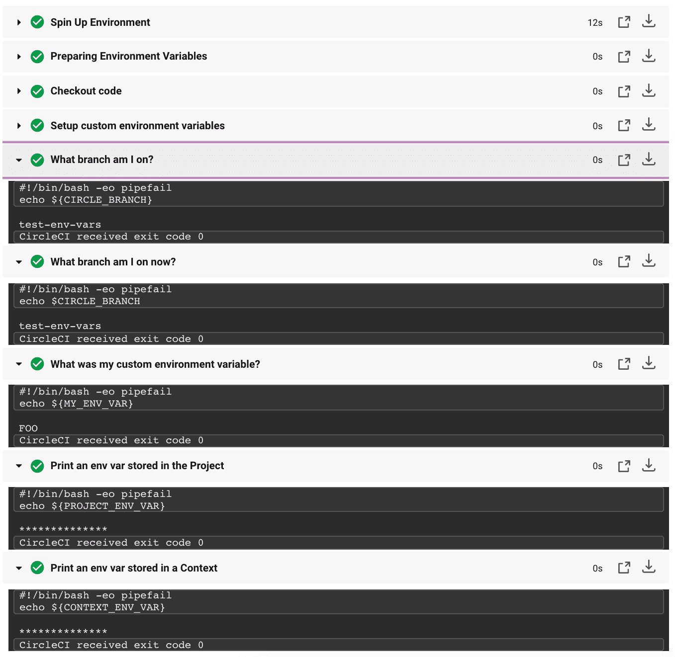 Env Vars Interpolation Example