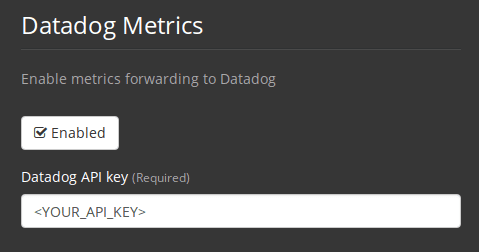 DataDog API Key